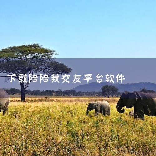 陪我APP是一款基于通话的陌生人情感社交软件。以下是关于陪我APP的详细介绍：一、软件特色 声值社交：陪我APP主打“声值社交”的概念，强调在社交中更注重声音的魅力，打造一个不看脸的世界。这种独特的社|