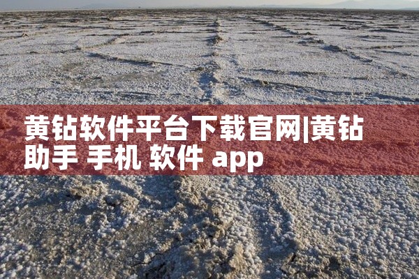 黄钻软件平台下载官网